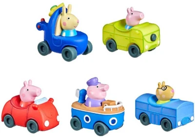 Hasbro Prasátko Peppa Pig autíčko mini vozítko s figurkou 5 druhů