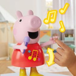 Hasbro Prasátko Peppa Pig mluví zpívá hraje na baterie Zvuk AJ