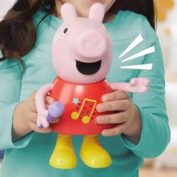 Hasbro Prasátko Peppa Pig mluví zpívá hraje na baterie Zvuk AJ