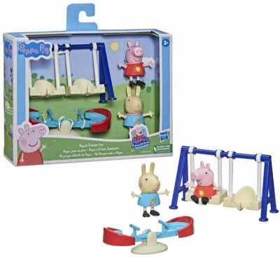 Hasbro Prasátko Peppa Pig Peppiny zážitky herní set se 2 figurkami v krabici