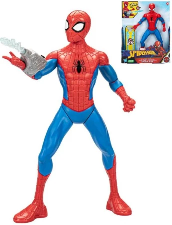 Hasbro Spiderman Thwip Action figúrka s vystreľovačom pavučín Hasbro Spiderman Thwip Action figúrka s vystreľovačom pavučín