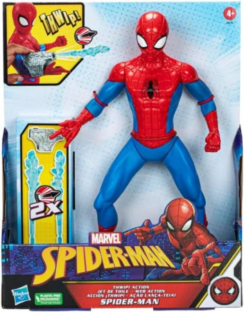 Hasbro Spiderman Thwip Action figurka s vystřelovačem pavučin