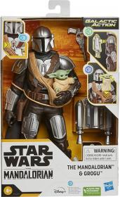 Hasbro STAR WARS Mandalorian a Grogu interaktivní na baterie Světlo Zvuk