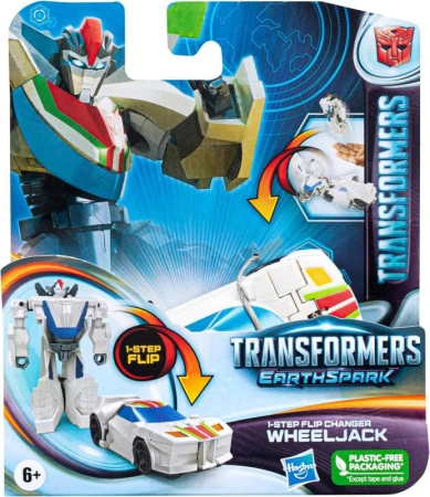 Hasbro Transformers Earthspark Terran 1 Step Flip auto/robot 2v1