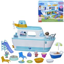 Hasbro Výletní loď Peppa Pig herní set se 3 figurkami a doplňky v krabici