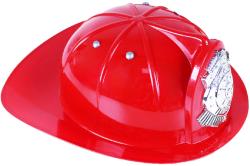 Hasicí přístroj dětský s pistolí na vodu set s přilbou plast v sáčku