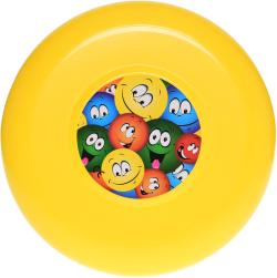 Házecí disk smajlík frisbee plastový talíř s obrázkem 4 barvy