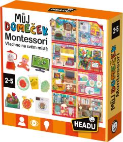 HEADU Hra Montessori Můj domeček CZ (společenská hra)
