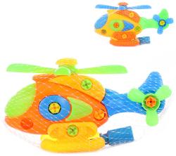 Helikoptéra šroubovací montážní set s nástrojem k sestavení 2 barvy