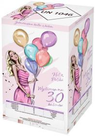 Helium 250l jednorázové na plnění až 30ks latexových balónků o průměru 23cm