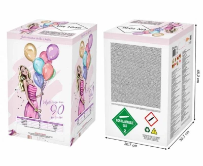 HELIUM na 90 balónků (o průměru 23 cm) HELIUM na 90 balónků (o průměru 23 cm)