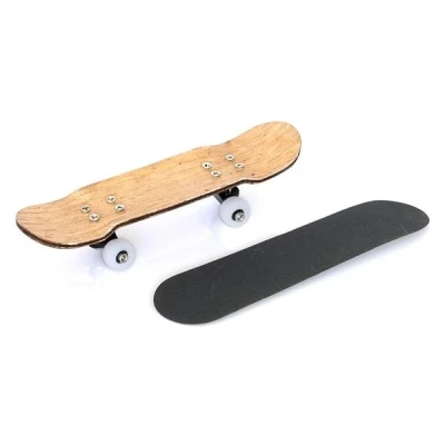 HOBBYTECH Mini skateboard přírodní dřevo