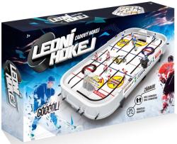 Hokej lední stolní velký hra se zajížděním za brankáře.