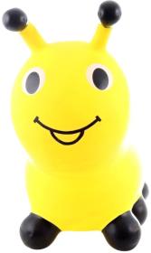 Hopsadlo gumové Včelka set baby skákadlo zvířátko s pumpičkou