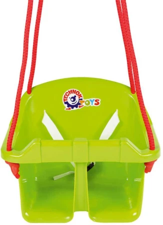 Houpačka baby plastová Zelená se zábranou skořepina závěsná Houpačka baby plastová Zelená se zábranou skořepina závěsná