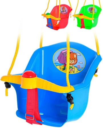 Houpačka baby závěsná skořepina s klaksonem do 20kg 3 barvy Houpačka baby závěsná skořepina s klaksonem do 20kg 3 barvy