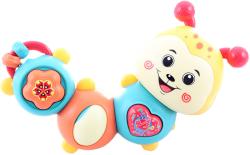 Housenka interaktivní baby zvířátko s aktivitami na baterie Zvuk