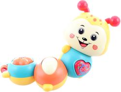 Housenka interaktivní baby zvířátko s aktivitami na baterie Zvuk