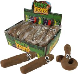 Hovínko natahovací lejno s očima mačkací dětská žertovinka