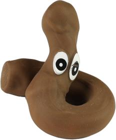 Hovínko natahovací lejno s očima mačkací dětská žertovinka