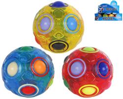 Hra 3D Hlavolam posuvný Magic Ball míček s kuličkami 3 barvy plast