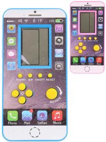 Hra digitální tetris Brick Game elektronická smartphone na baterie 4 barvy Zvuk Hra digitální tetris Brick Game elektronická smartphone na baterie 4 barvy Zvuk