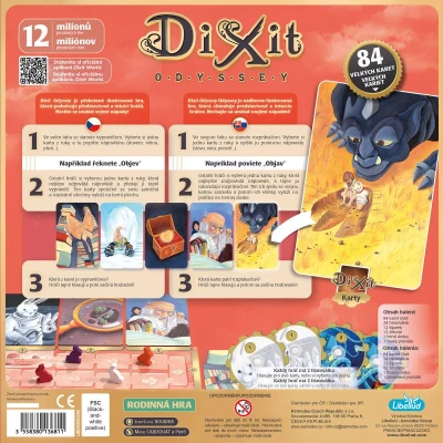 HRA Dixit Odyssey karetní (společenská hra)