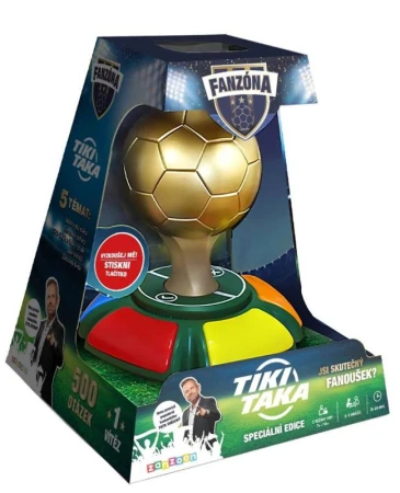 Hra FanZóna TIKI-TAKA - fotbalový kvíz Hra FanZóna TIKI-TAKA - fotbalový kvíz