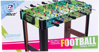 Hra FUTBAL DREVO Stolný futbal 71x36cm s tiahly (spoločenská hra)