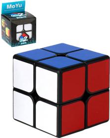 Hra Hlavolam (Rubikova) kostka magická 2x2 skládačka plast