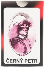 Hra karty Černý Petr v krabičce (společenská hra)