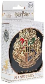 Hra karty hrací Harry Potter Bradavice v plechové krabičce dárkové balení