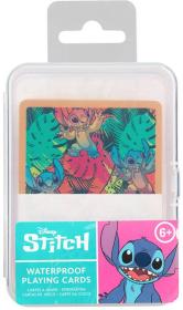 Hra karty hrací Lilo a Stitch voděodolné žolíkové (společenská hra)