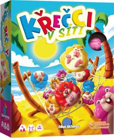 HRA Křečci v síti rodinná balanční (společenská hra)
