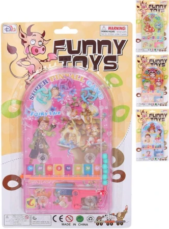 Hra kuličková Tivoli Pinball 4 druhy (společenská hra)