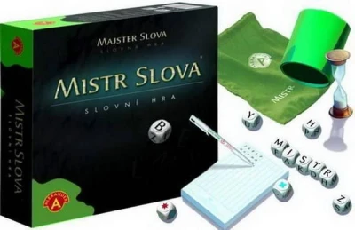 Hra Mistr Slova s kostkami (společenská hra) Hra Mistr Slova s kostkami (společenská hra)