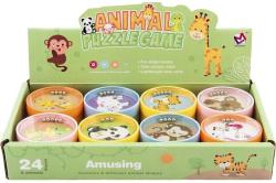 Hra motorický hlavolam kuličkový zvířátka 8 druhů plast