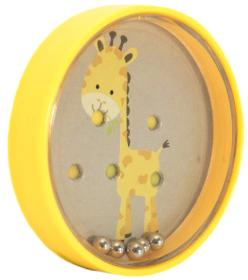 Hra motorický hlavolam kuličkový zvířátka 8 druhů plast