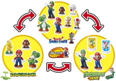 HRA Piranha Plant Escape Super Mario desková (společenská hra)