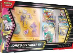 Hra Pokémon TCG Iono’s Bellibolt ex Premium Collection 6x booster s doplňky Hra Pokémon TCG Iono’s Bellibolt ex Premium Collection 6x booster s doplňky
