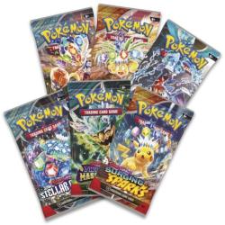 Hra Pokémon TCG Ogerpon ex Premium Collection 6x booster s doplňky