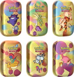 Hra Pokémon TCG: Scarlet Violet 151 Mini Tin set plechovka s kartami a mincí