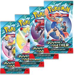 Hra Pokémon TCG SV09 Journey Together W2 booster set 10 karet v sáčku