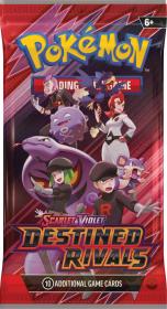 Hra Pokémon TCG SV10 Destined Rivals booster set 10 karet v sáčku