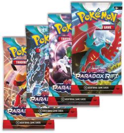 Hra PokémonTCG SV04 Scarlet Violet Paradox Rift booster 10 karet v sáčku