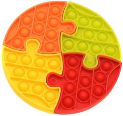 Hra Pop It puzzle antistresové 4 dílky skládačka Bubble Pops 2 druhy