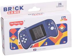 Hra retro digitální Tetris Brick Game konzole padající kostky na baterie 3 barvy