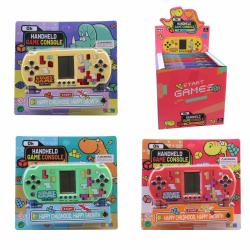 Hra retro elektronická tetris 3 barvy Games