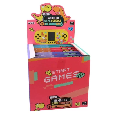Hra retro elektronická tetris 3 barvy Games