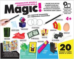 Hra Super snadná magie Pavel Kožíšek soubor 20 kouzel v krabici